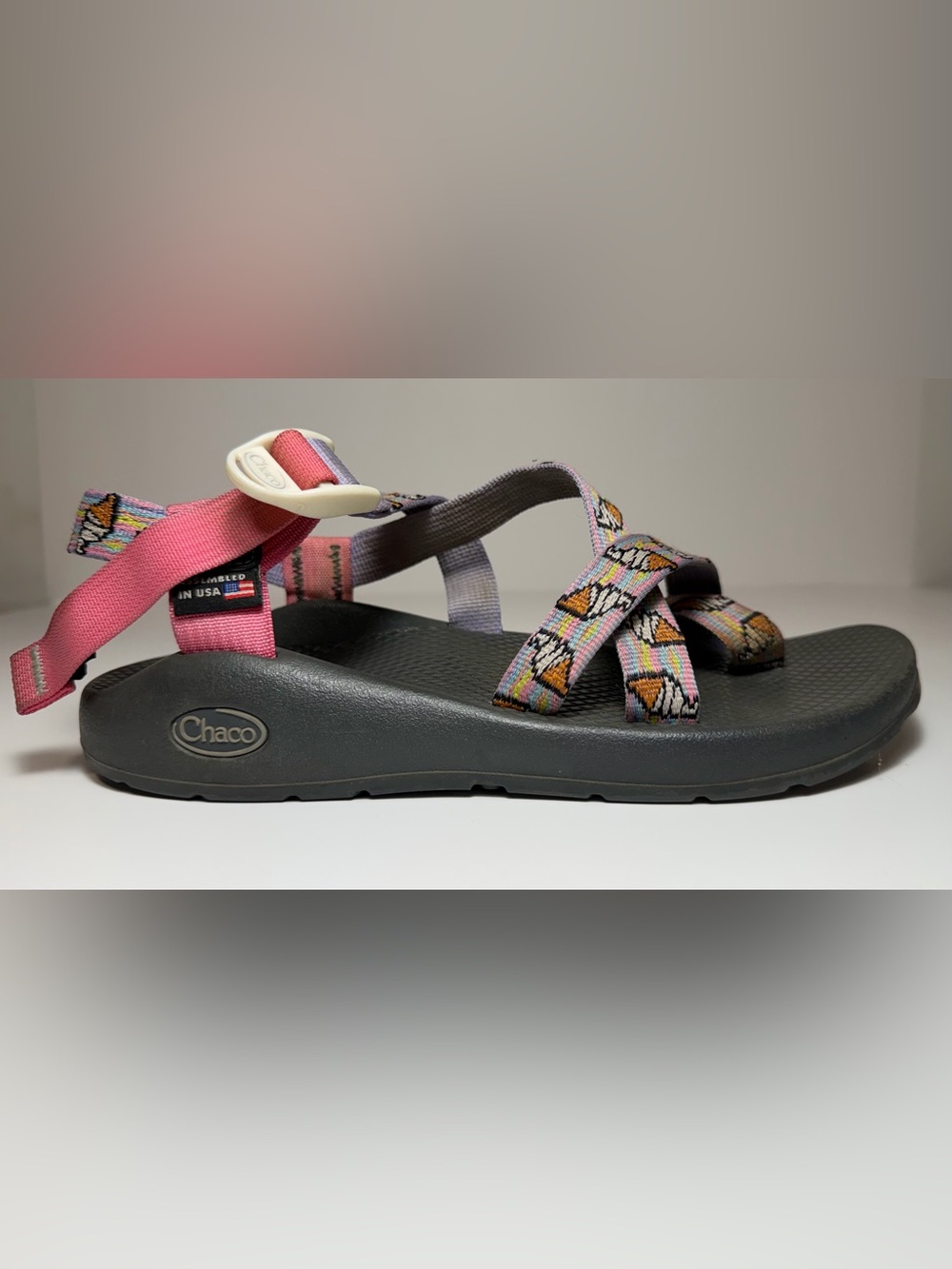 Chaco Women's Size 8 Ice Cream Pattern Sandals Vibram
